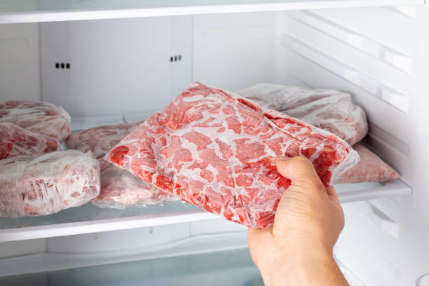 Freezing meat
