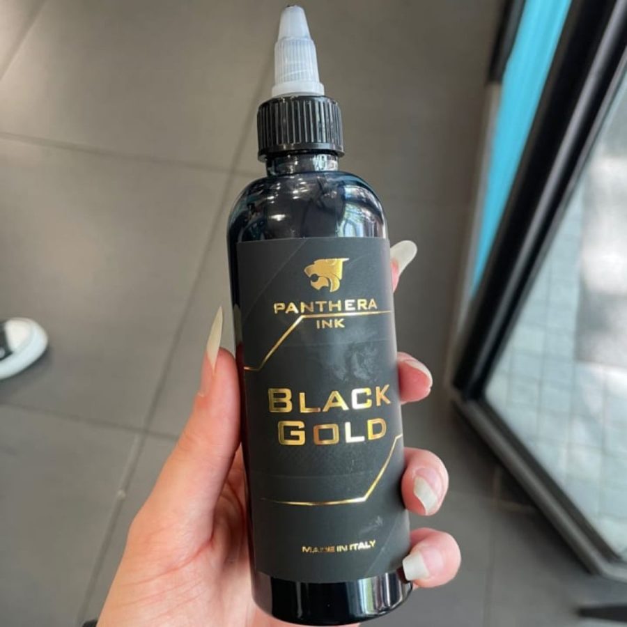 خرید رنگ پنترا بلک گلد