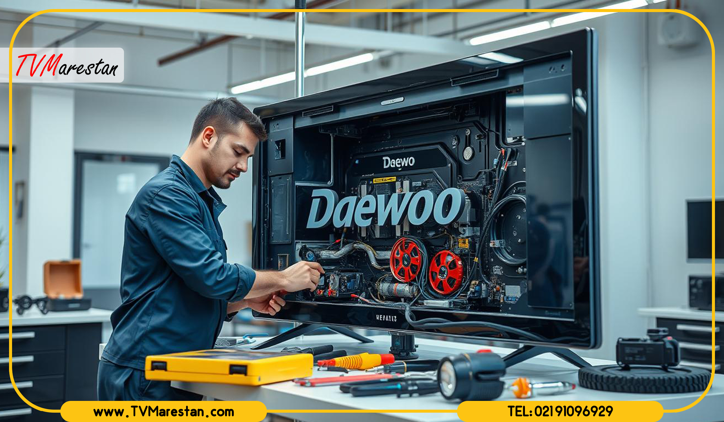 تعمیر تلوزیون دوو