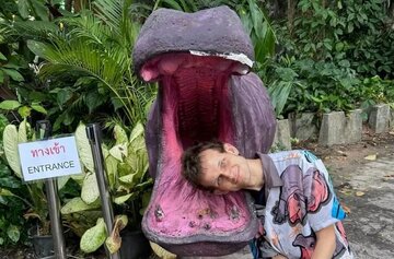 خالق اتریوم سرپرست اسب آبی مشهور اینترنت شد / عکس