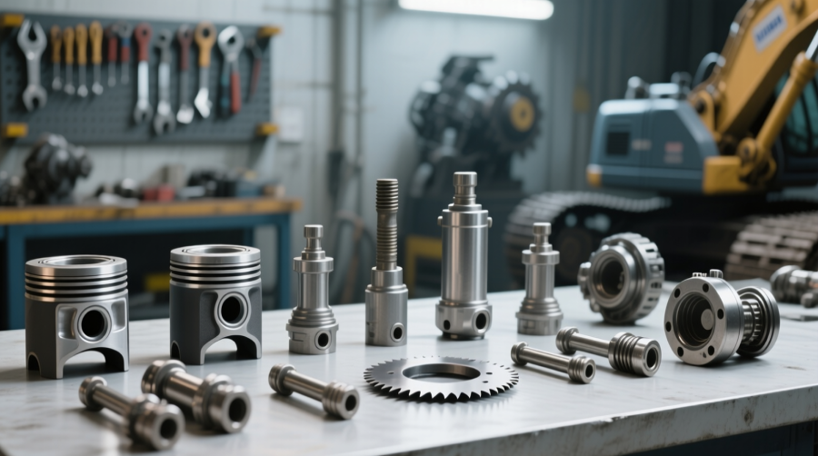 لوازم یدکی بیل مکانیکی هیوندای را از کجا بخریم؟