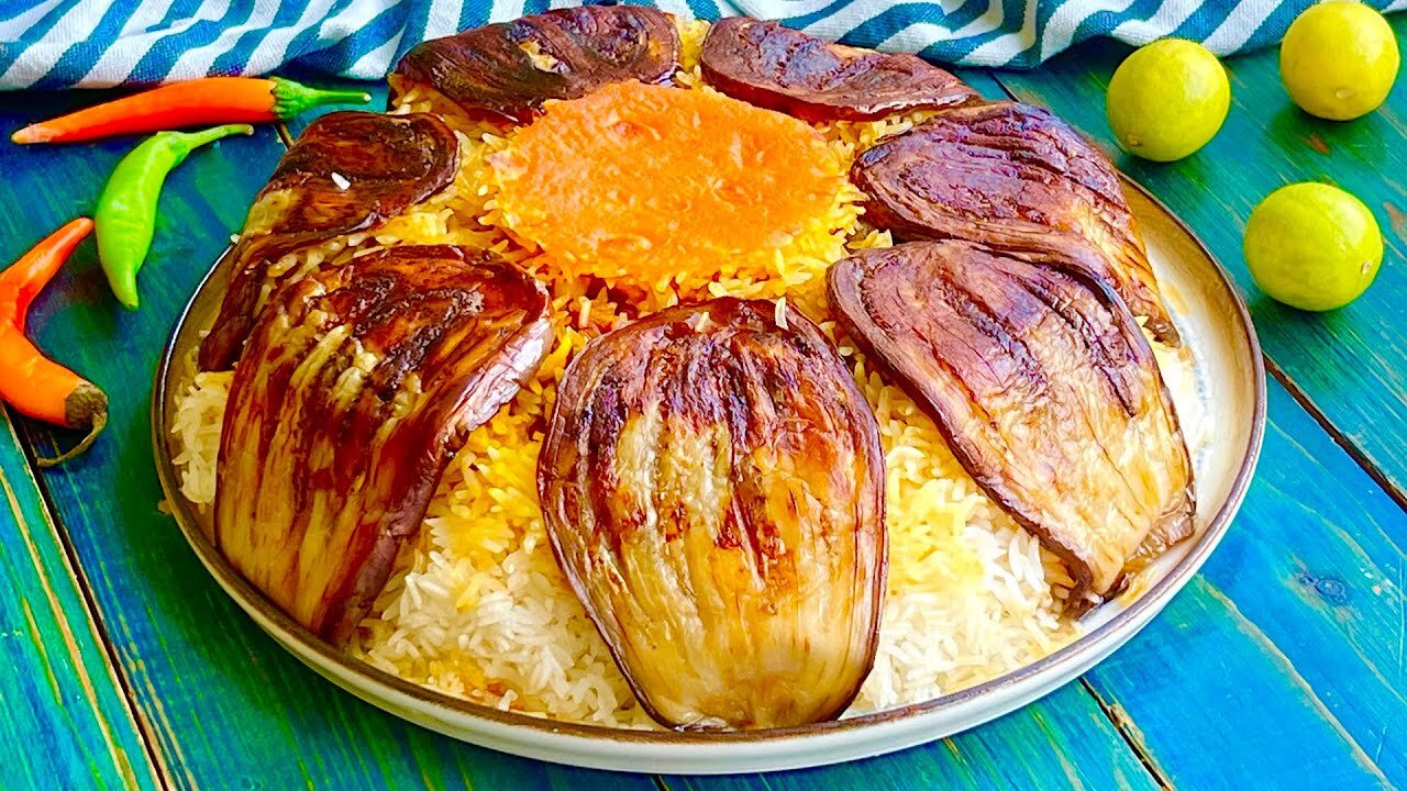 بادمجان پلو قزوینی ؛ پیشنهاد ویژه برای عاشقان طعم لذیذ بادمجان با برنج بادمجان پلو قزوینی ؛ پیشنهاد ویژه برای عاشقان طعم لذیذ بادمجان با برنج
