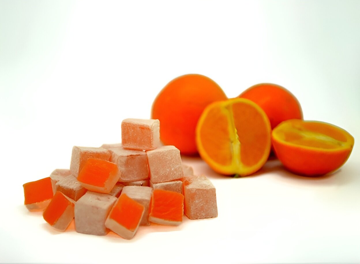 طرز تهیه لوکوم پرتقال طرز تهیه لوکوم پرتقال