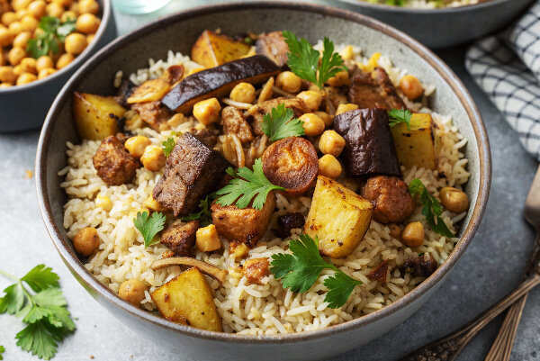 پلو عربی؛ غذای خوشمزه و مجلسی برای مراسم سنتی پلو عربی؛ غذای خوشمزه و مجلسی برای مراسم سنتی