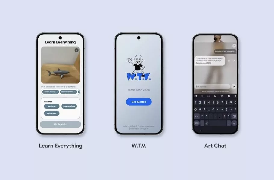 قابلیت‌های جدید اپ Arts & Culture گوگل: با هوش مصنوعی درباره هنر و تاریخ بیاموزید