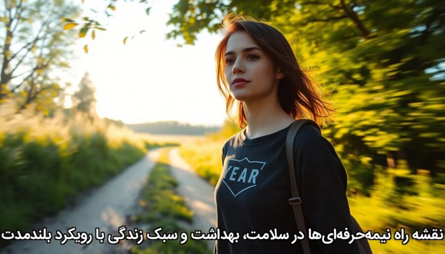 نقشه راه نیمه‌حرفه‌ای‌ها در سلامت، بهداشت و سبک زندگی با رویکرد بلندمدت