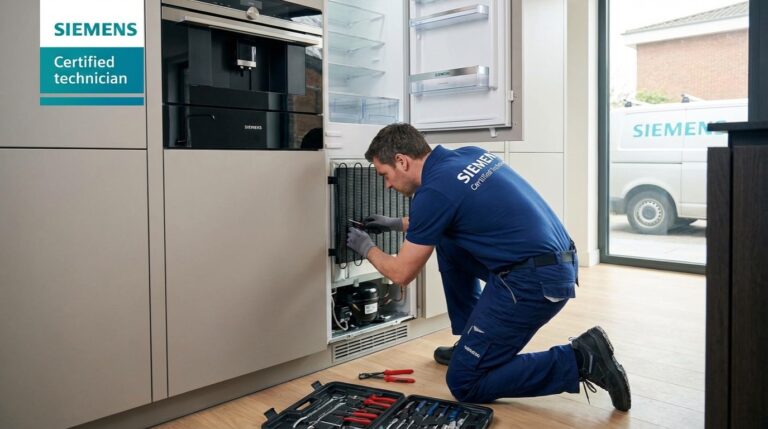 عیب‌یابی، نگهداری و تعمیر یخچال فریزر زیمنس