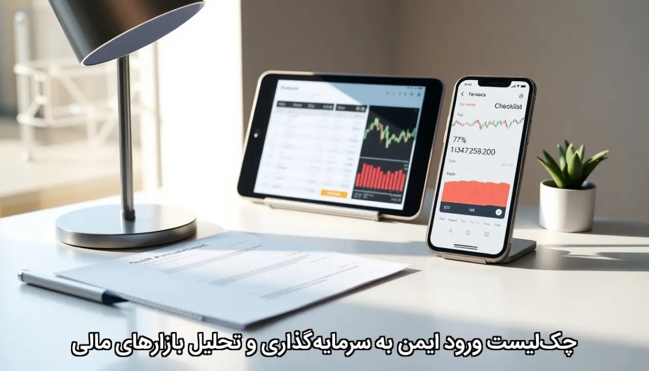 چک‌لیست ورود ایمن به سرمایه‌گذاری و تحلیل بازارهای مالی