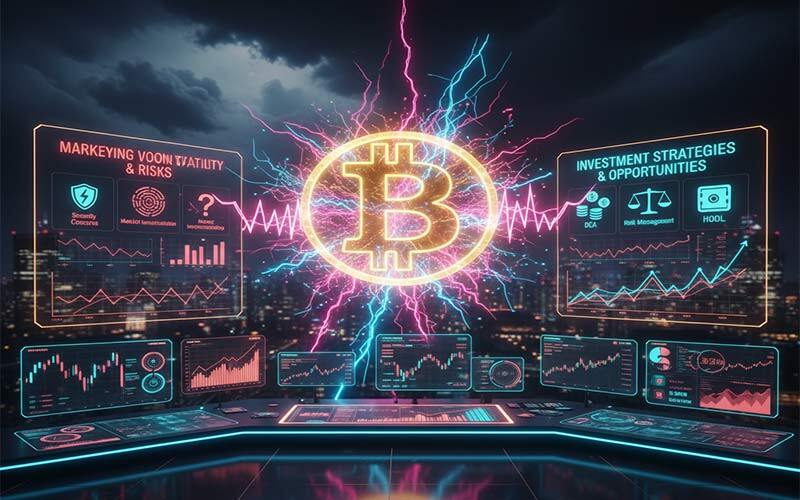 عوامل موثر بر نوسانات قیمت بیت کوین