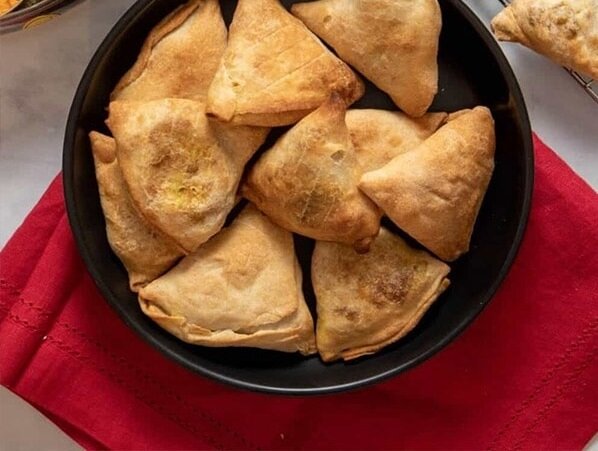 سمبوسه گیاهی بدون روغن ؛ انتخاب سالم این روزها