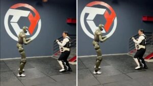 شرکت چینی قابلیت های روبات انسان نما را اثبات کرد