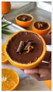 پاناکوتا پرتقال و شکلات ؛ دسر شیک و خاص برای شب یلدا پاناکوتا پرتقال و شکلات ؛ دسر شیک و خاص برای شب یلدا