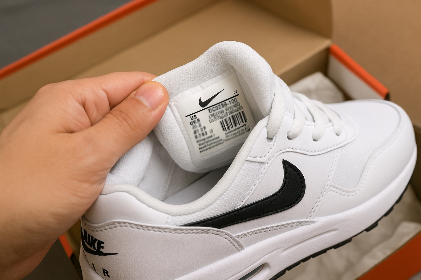 چک کردن برند کتونی خارجی