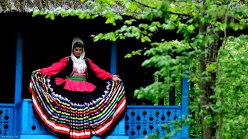 این لباس گنجینه تمدنی زنان گیلانی است