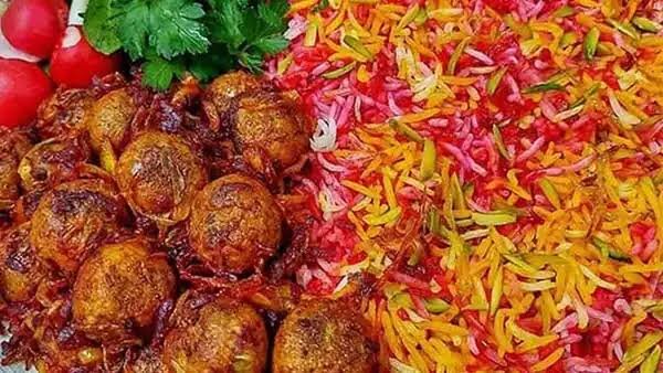 سماق‌پلو؛ غذای سنتی با رنگ و طعم متفاوت مهمان سفره‌های خاص