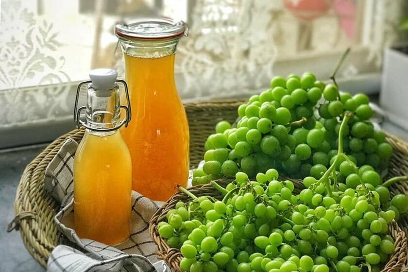 طرز تهیه آبغوره خانگی بدون جوشاندن | بهترین نوع غوره برای آبغوره؛ اگر آبغوره کپک زد چه کنیم؟