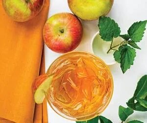 تاکنون یخ چای با طعم نعنا و سیب خورده‌اید؟