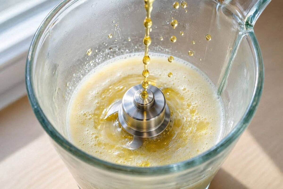 طرز تهیه سس مایونز خانگی؛ اگر سس مایونز برید و شل شد چه کنیم؟ | برای غلیظ شدن سس مایونز چه باید کرد؟