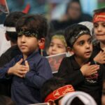 عزاداری کودکان برای نخستین‌بار در صحن‌های حرم امام رضا (ع)