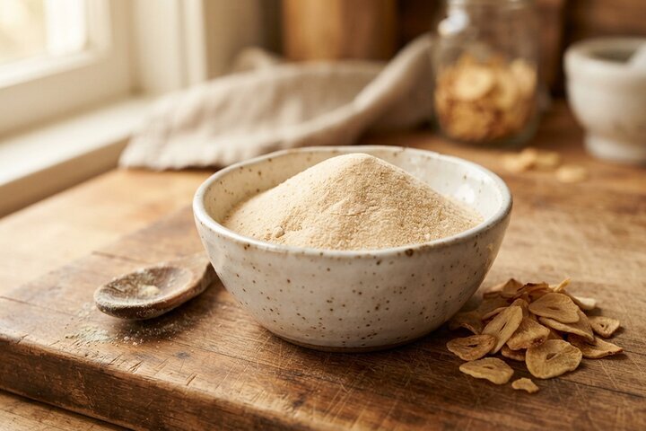 چطور پودر سیر خانگی درست کنیم ؟ ؛ طرز تهیه پودر سیر خانگی + فوت و فن‌هایش