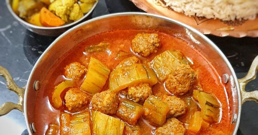 خورش خیار چنبر با گوشت قلقلی؛ طعم متفاوتی که عاشقش می‌شوید