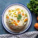 ماش پلو بدون گوشت و مرغ؛ ساده و کم هزینه