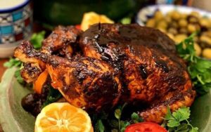 مرغ لونگی گیلانی ؛ این یک دستور خوشمزه برای شکم پر کردن مرغ است