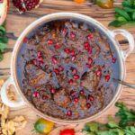 گمج کباب؛ این غذا با سبزی محلی چوچاق طعم دیگری دارد
