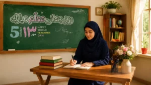 پیام تبریک روز جهانی معلم ۱۴۰۵ / پیام‌های عاشقانه، احساسی و رسمی به مناسبت روز جهانی معلم