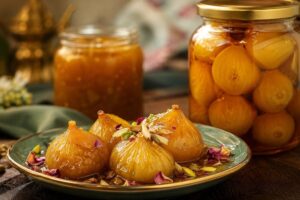 چگونه مربای انجیر خانگی درست کنیم ؟ ؛ مواد لازم برای مربای انجیر زرد